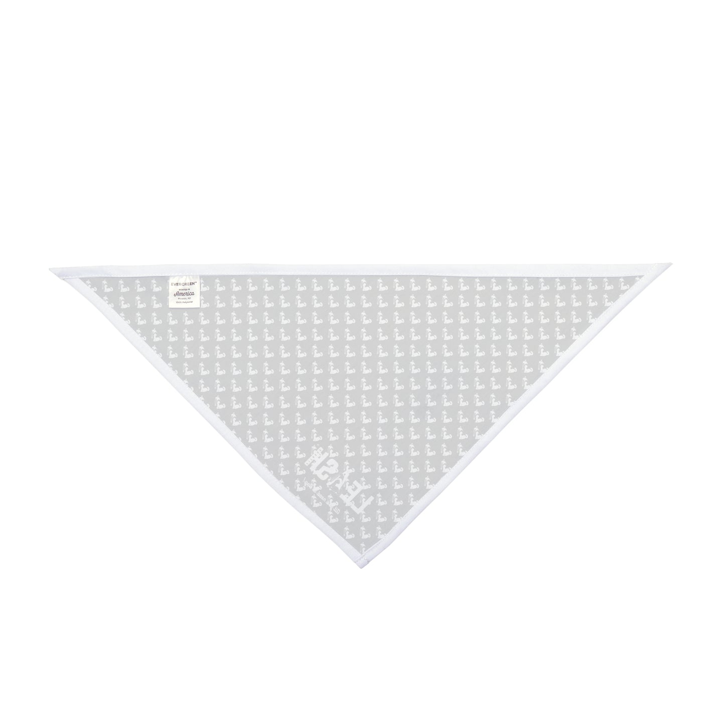 WHITE LOGO~  Pet Bandana ~ NOIR