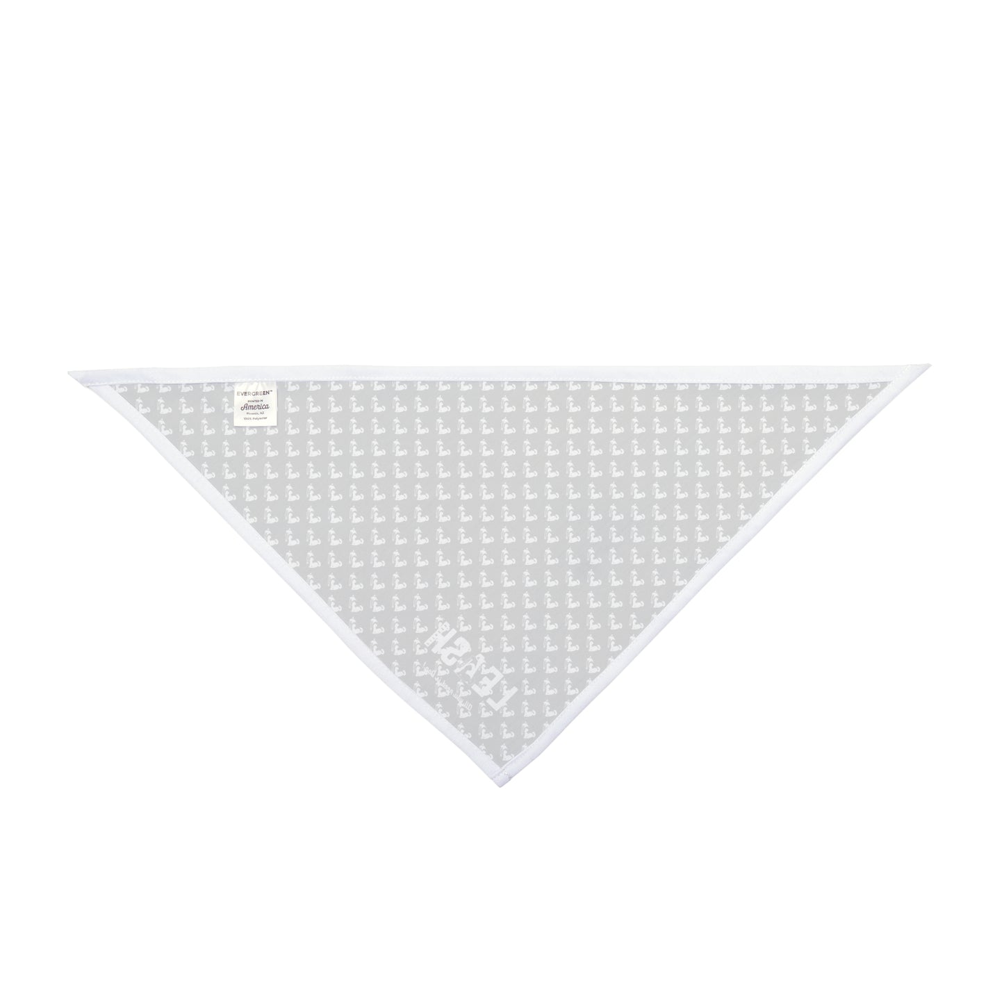 WHITE LOGO~  Pet Bandana ~ NOIR